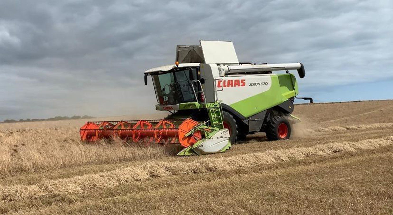 Зерноуборочный комбайн Claas Lexion 570