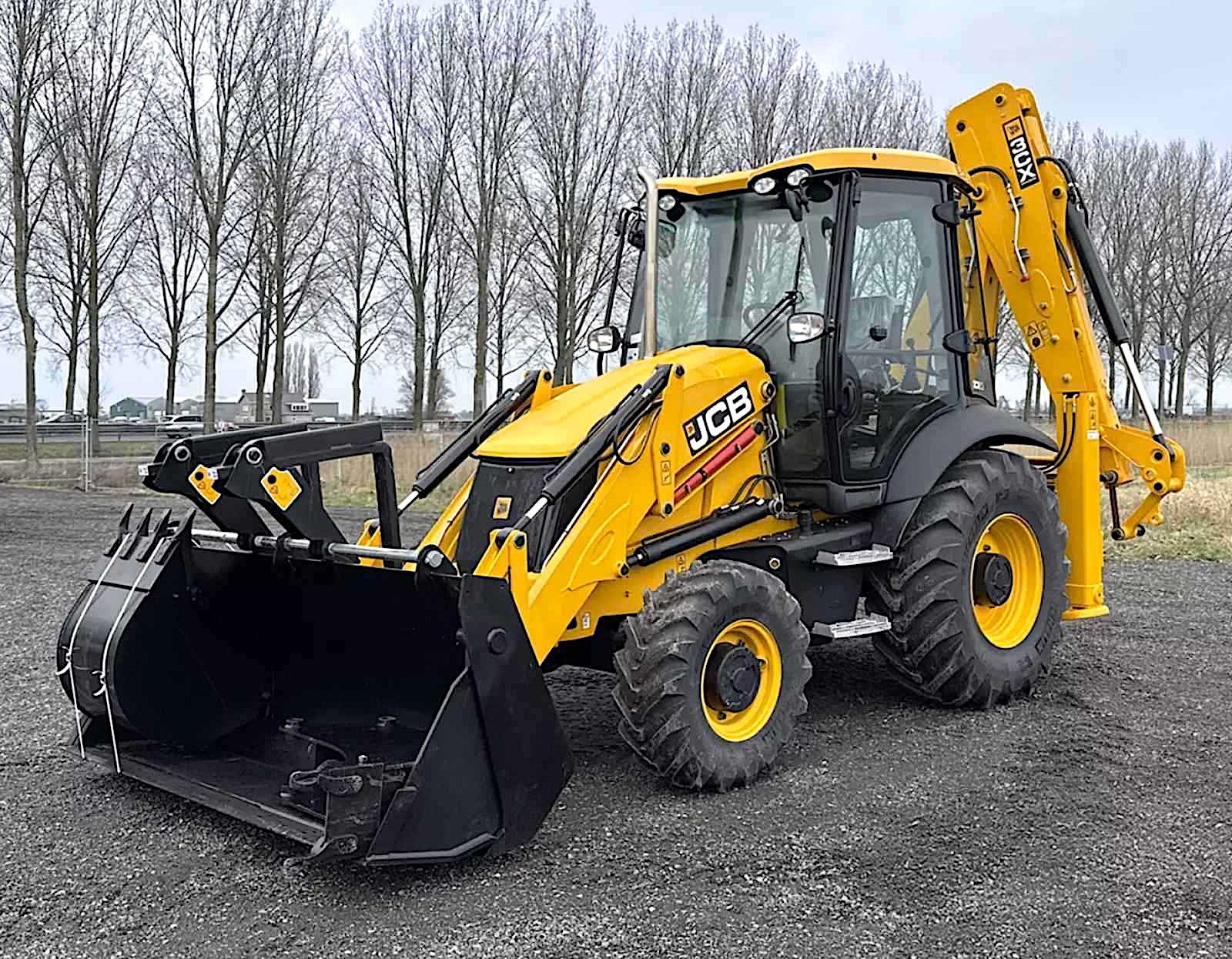 Оренда екскаватора-навантажувача JCB 3CX з ковшем